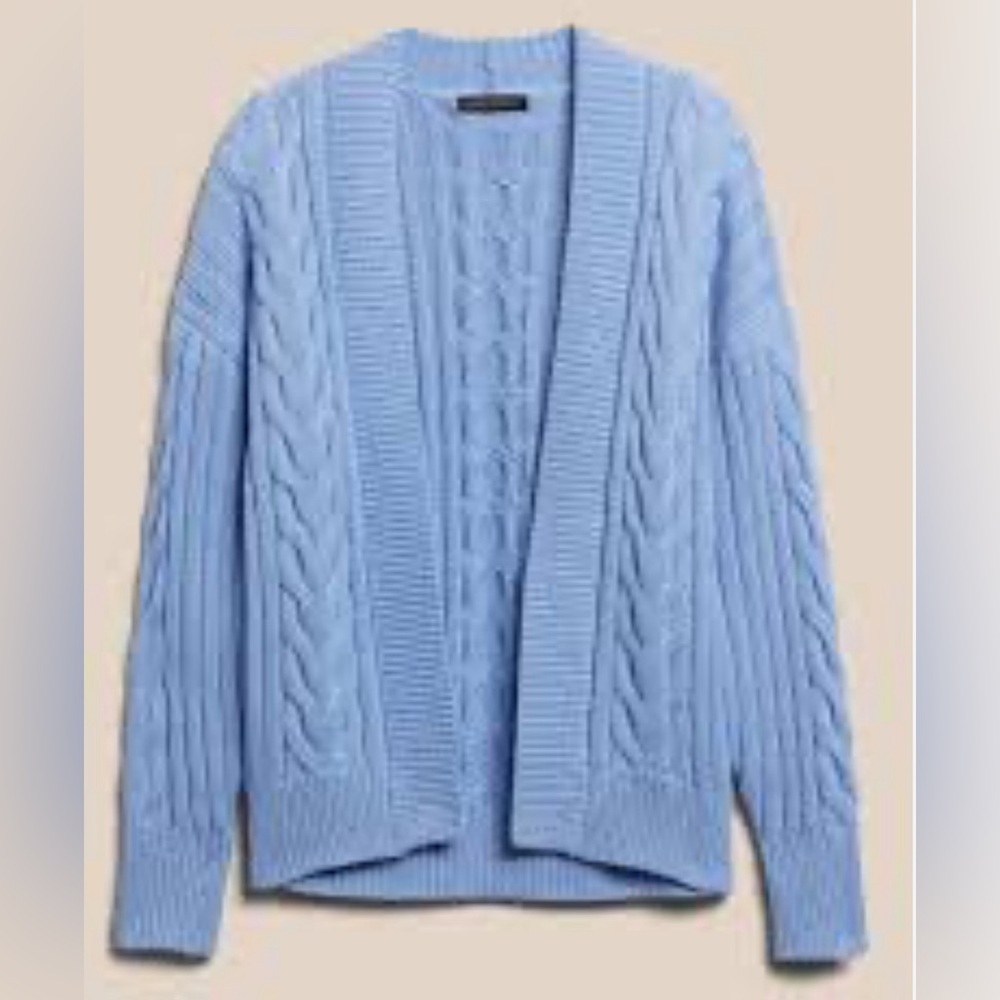 Banana Republic chucky knit cardigan - Picture 3 of 5